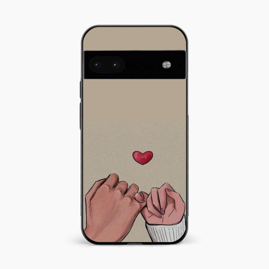 Heart Hands Love Google Pixel 8A Back Cover