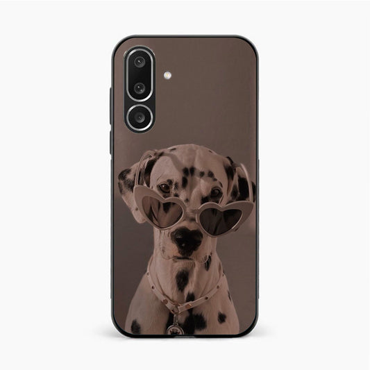 Classy Dalmatian Pup Samsung F56 Back Cover