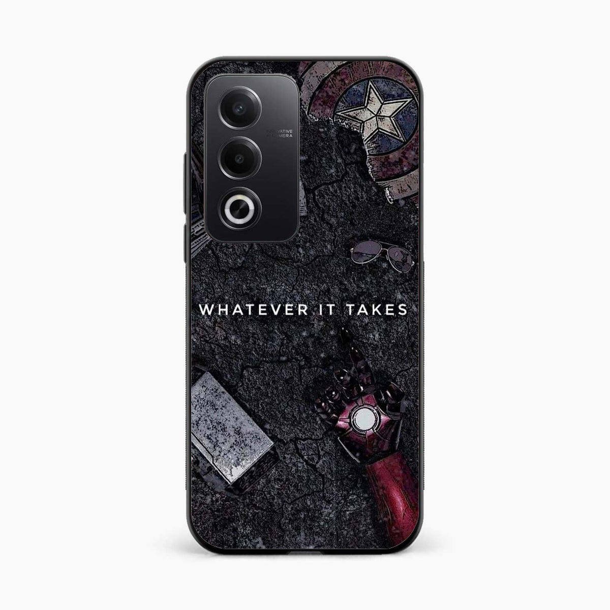 Marvel Inspired Dark Oppo A3 Pro Back Covers