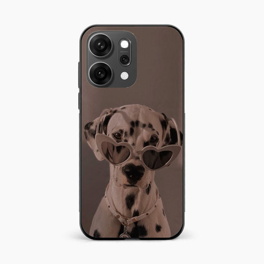 Classy Dalmatian Pup Oppo Reno 14 Pro 5G Back Cover