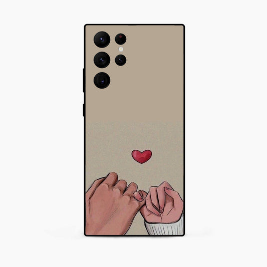 Heart Hands Love Samsung S25 Ultra Back Cover