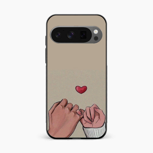 Heart Hands Love Google Pixel 10 Pro Back Cover
