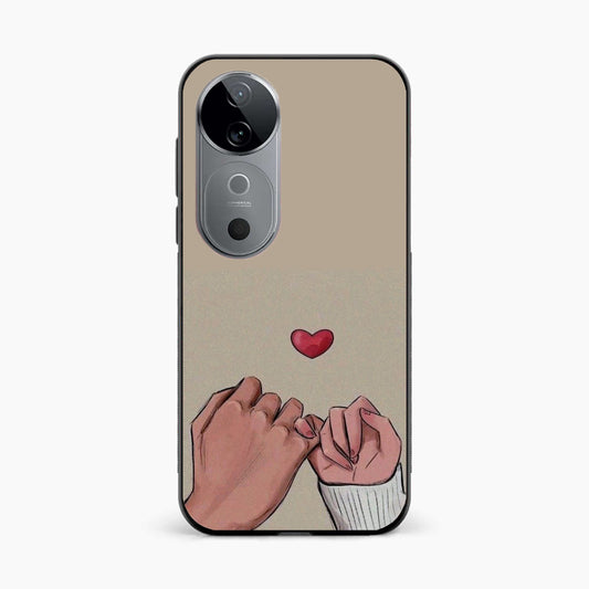 Heart Hands Love Vivo V40 Pro 5g Back Cover