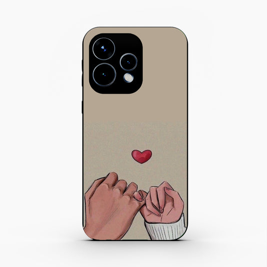 Heart Hands Love Oppo Reno 15 5G Back Cover