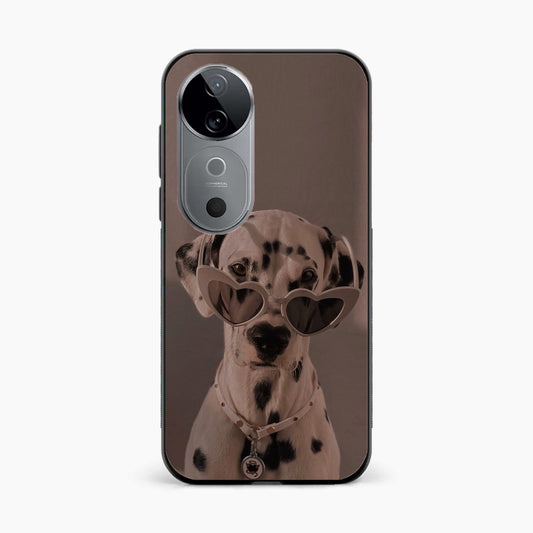 Classy Dalmatian Pup Vivo V40 5G Back Cover