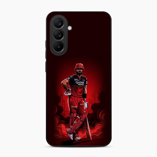 King Kohli Red Art Samsung A57 5g Back Cover