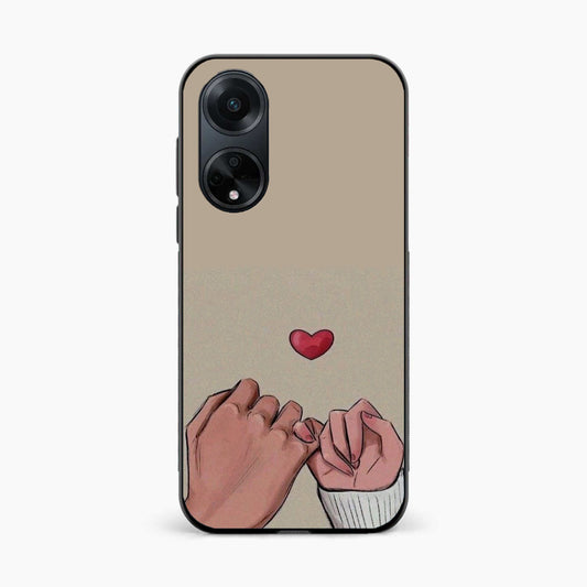 Heart Hands Love Oppo F23 Back Covers