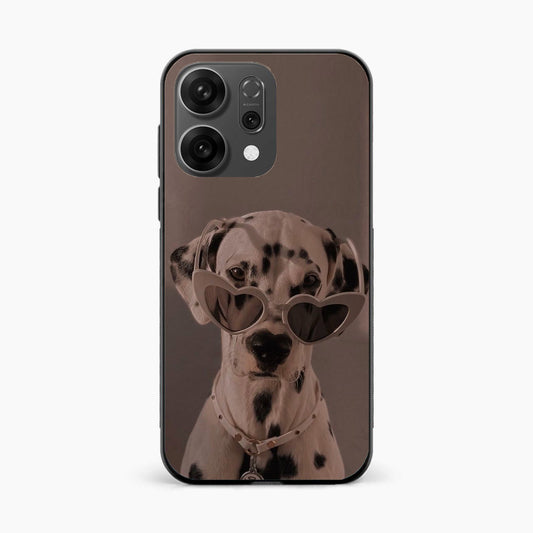 Classy Dalmatian Pup Oppo Reno 14 5G Back Cover