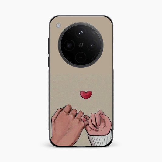 Heart Hands Love Oppo Find X8 5G Back Cover