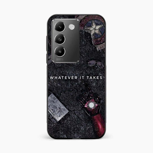 Marvel Inspired Dark Vivo T3 5G Back Cover
