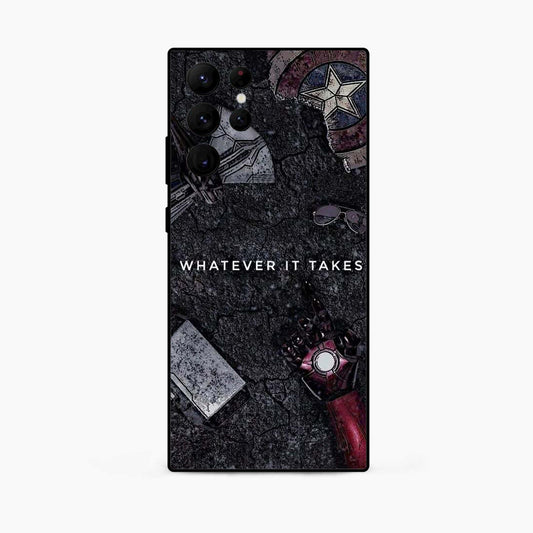 Marvel Inspired Dark Samsung S25 Ultra Back Cover