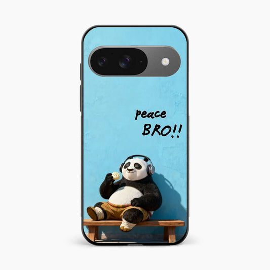 Peace Bro Panda Google Pixel 9 Back Cover