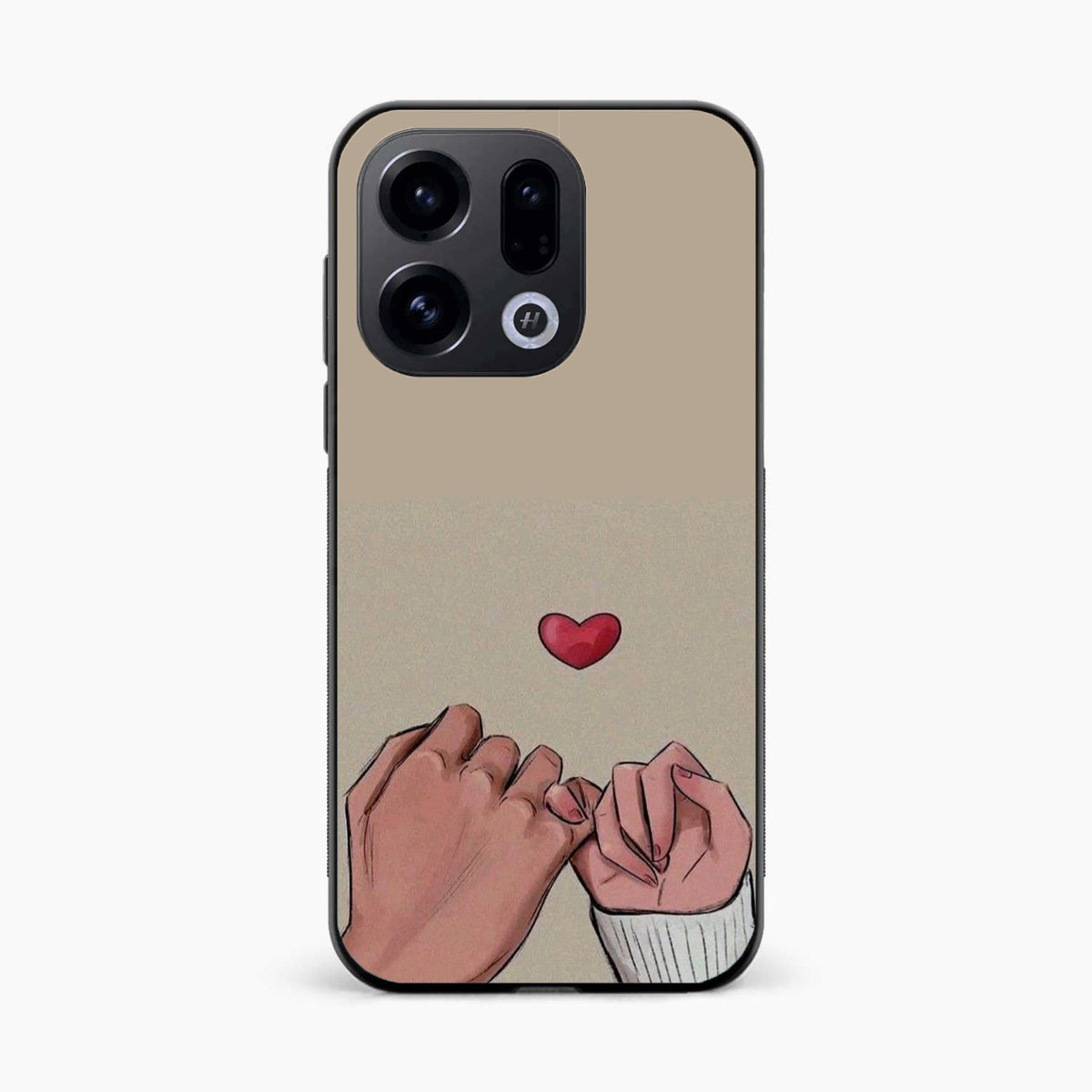Heart Hands Love Oppo Find X9 5G Back Cover
