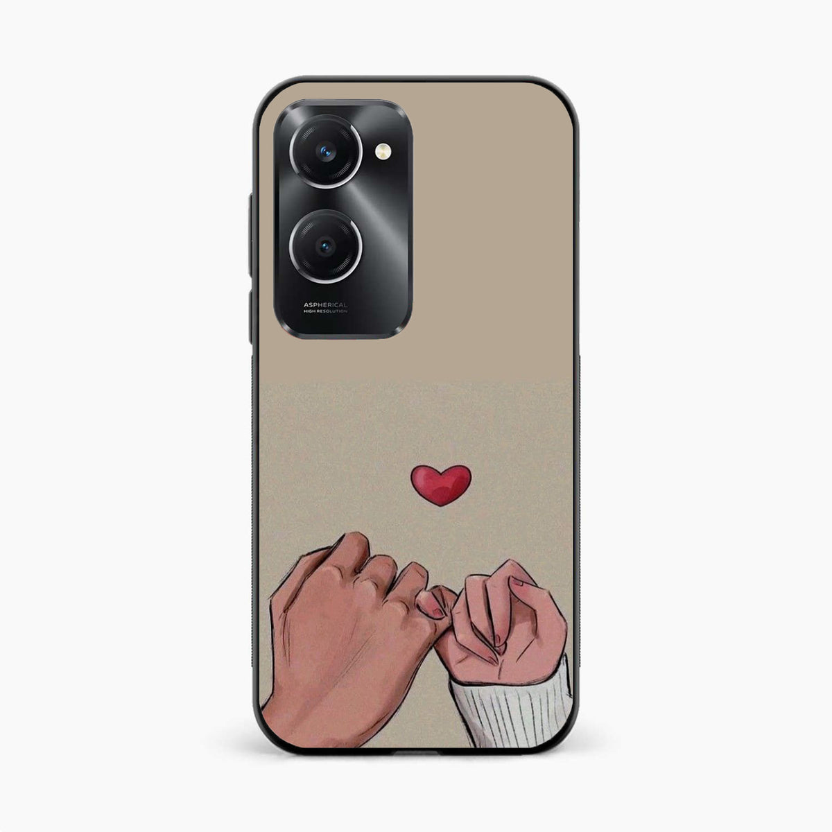 Heart Hands Love Vivo Y28s 5G Back Cover