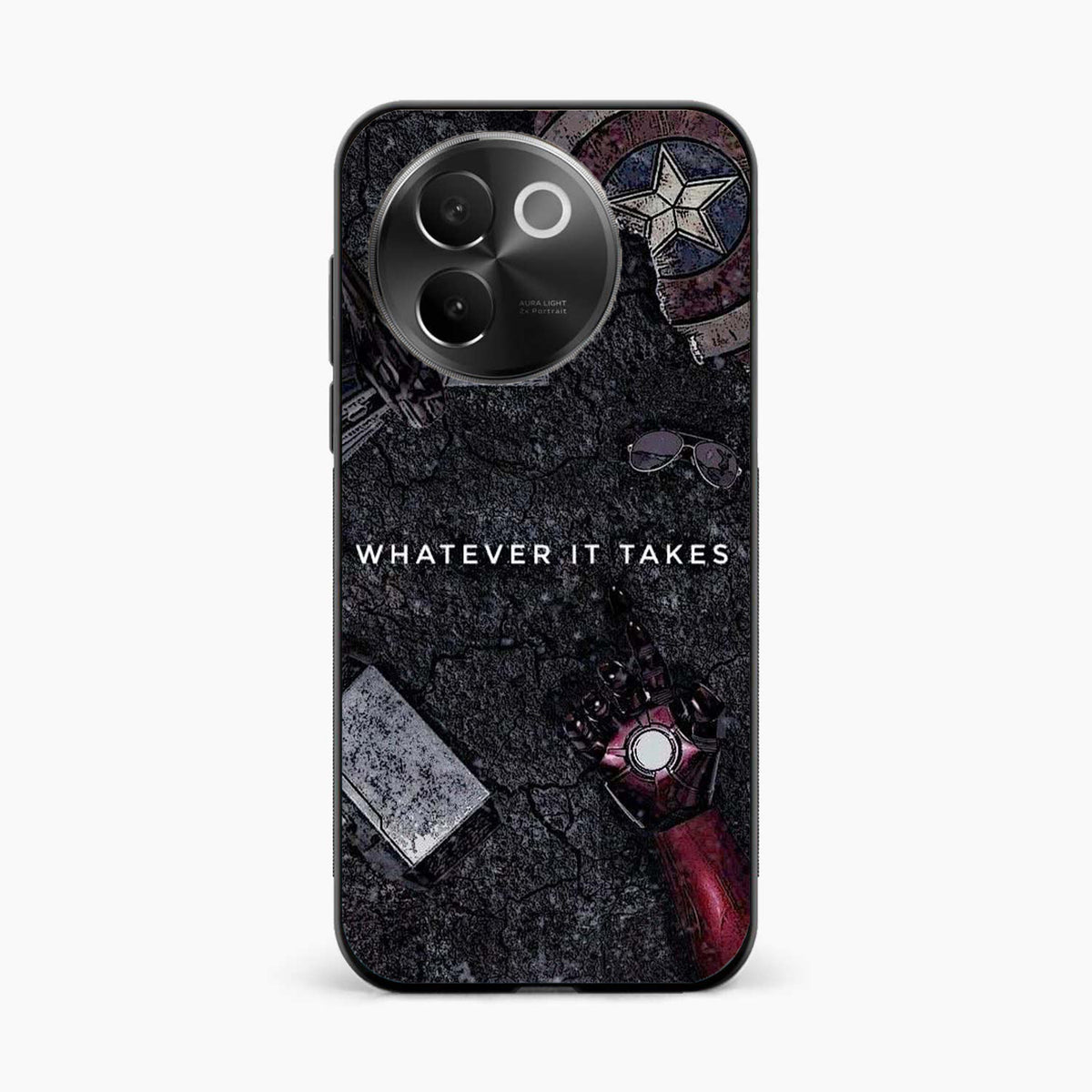 Marvel Inspired Dark Vivo V30e 5g Back Cover