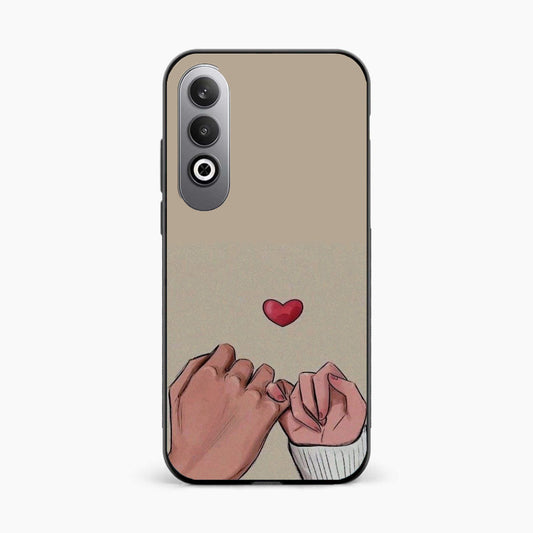 Heart Hands Love Oppo K12x 5G Back Cover