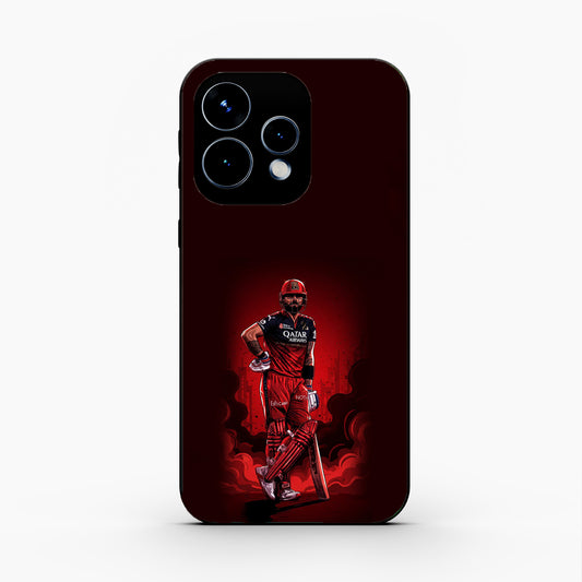 King Kohli Red Art Oppo Reno 15 5G Back Cover
