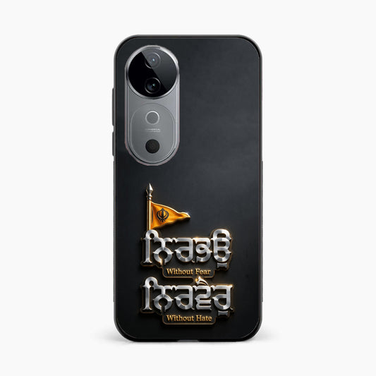 Khalsa Pride–Nirbhau Nirvair Vivo V40 Pro 5g Back Cover