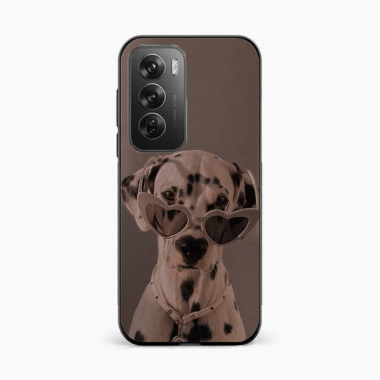 Classy Dalmatian Pup Oppo Reno 12 Pro 5G Back Cover
