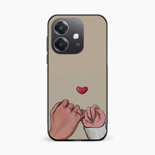 Heart Hands Love Oppo A3 5g Back Covers