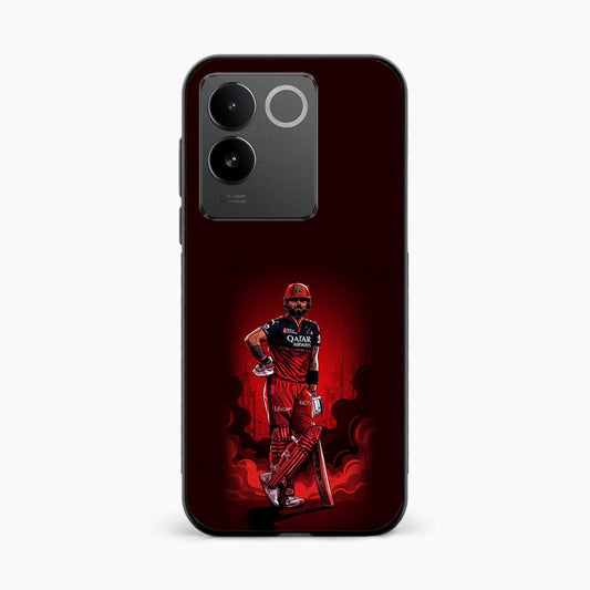 King Kohli Red Art Vivo T2 Pro 5G Back Cover