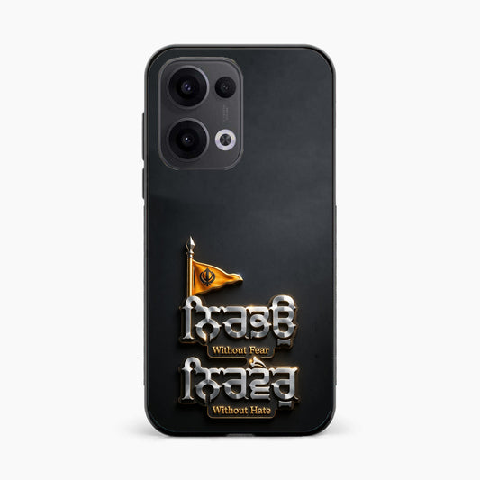 Khalsa Pride–Nirbhau Nirvair Oppo Reno 13 5G Back Cover