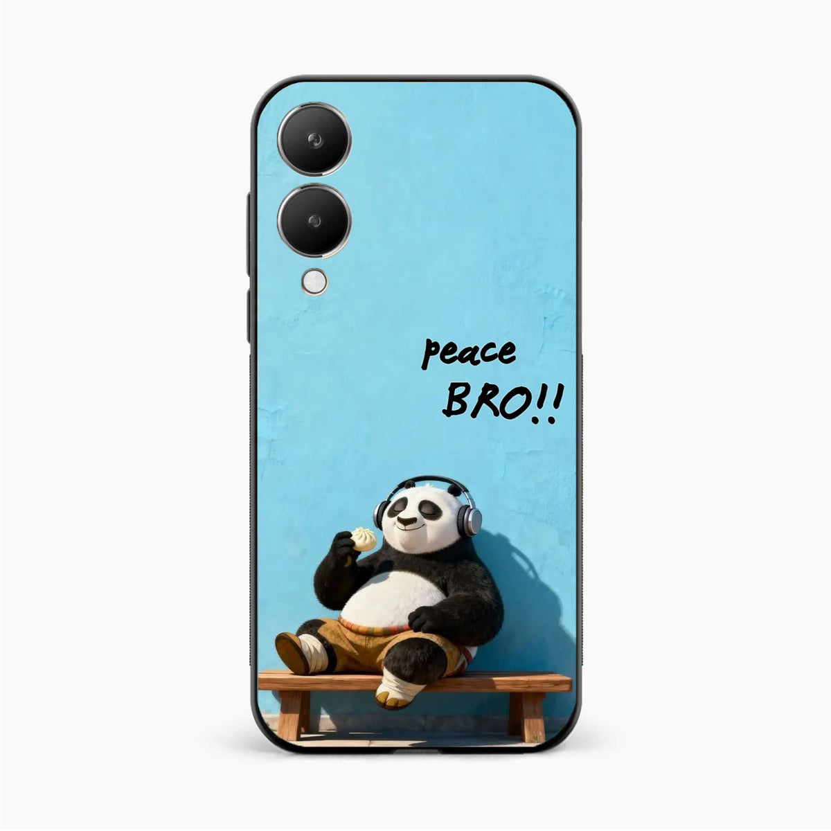 Peace Bro Panda Vivo Y28 5G Back Cover