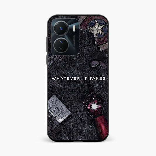 Marvel Inspired Dark Vivo Y16 Back Cover