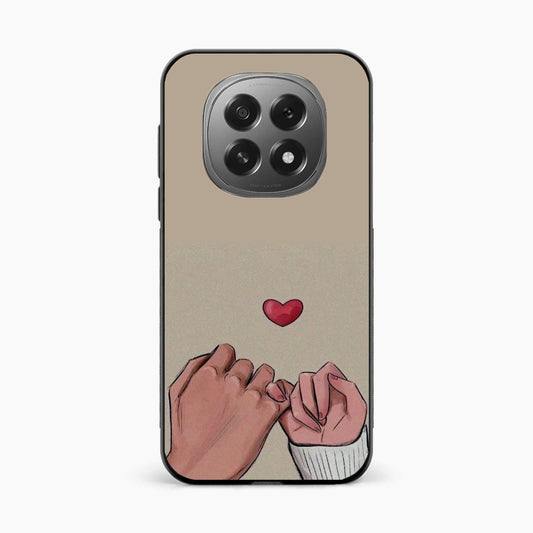 Heart Hands Love Oppo F29 5G Back Cover