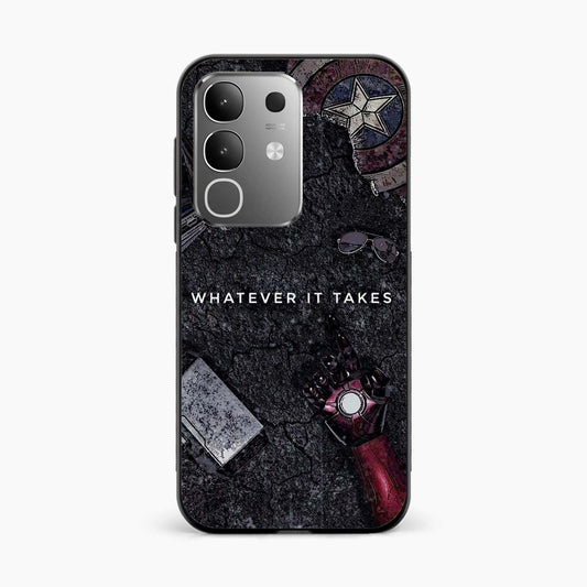 Marvel Inspired Dark Vivo T4x 5G Back Cover