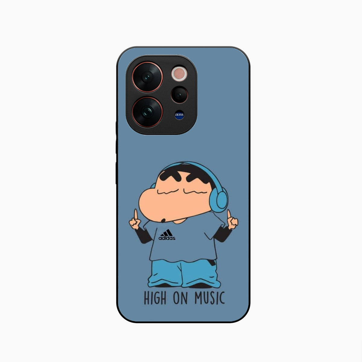 Shinchan High On Music Vivo V70 5G Back Cover