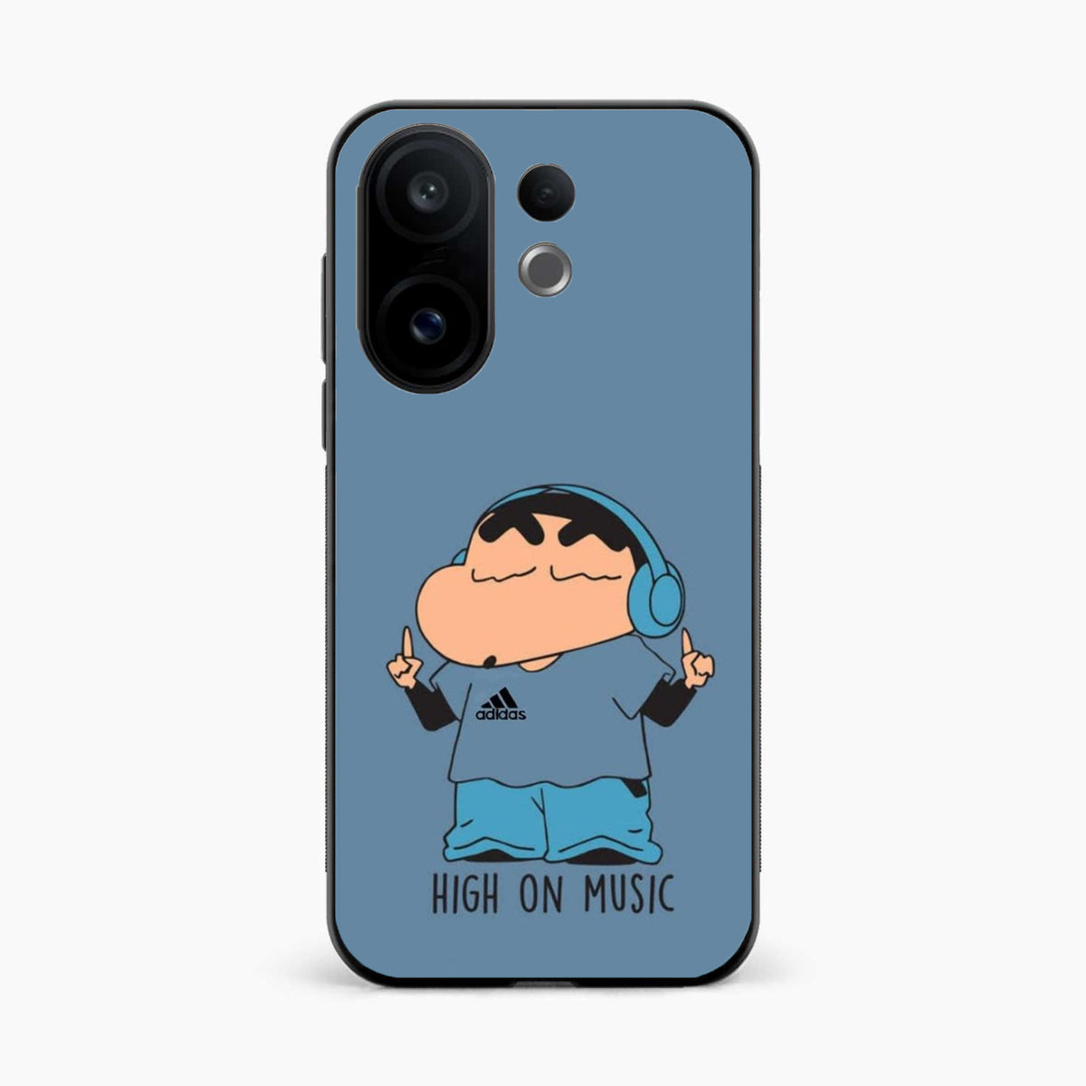 Shinchan High On Music Vivo T4 Pro 5G Back Cover