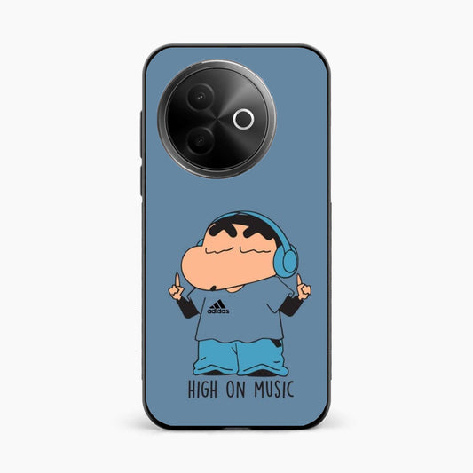 Shinchan High On Music Vivo Y39 5G Back Cover