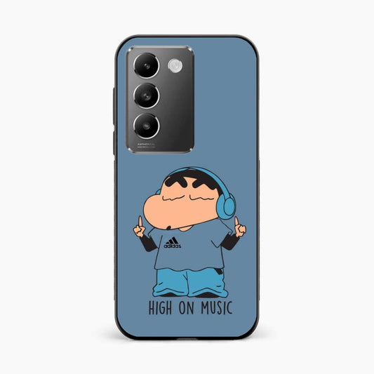 Shinchan High On Music Vivo T3 5G Back Cover