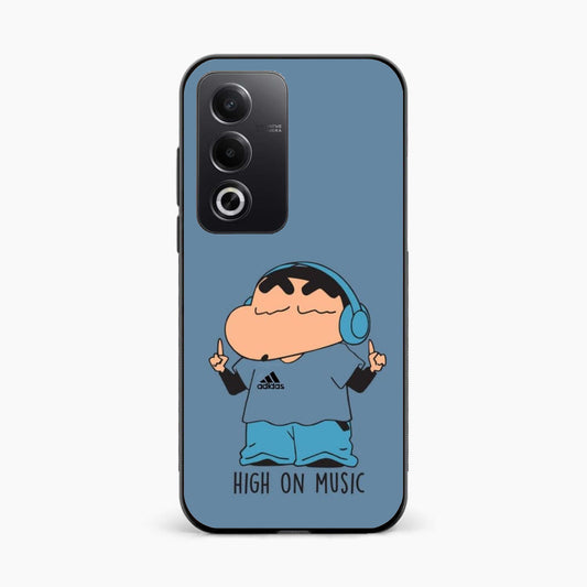Shinchan High On Music Oppo A3 Pro Back Cover