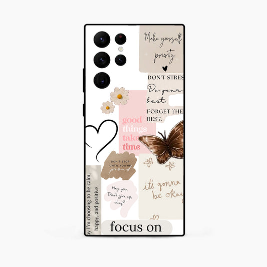 Soft Life Energy Samsung S25 Ultra Back Cover