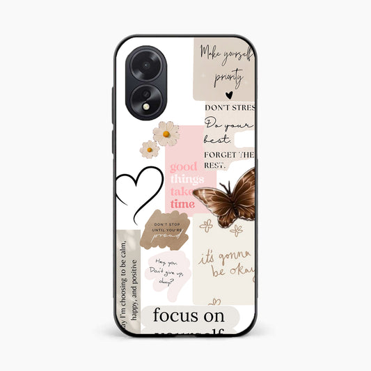 Soft Life Energy Oppo A38 Back Covers