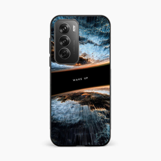 Wake Up Reality Vibes Oppo Reno 12 5G Back Cover
