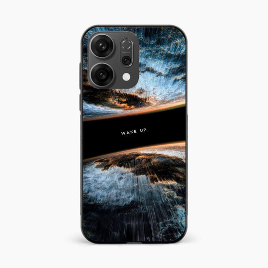 Wake Up Reality Vibes Oppo Reno 14 5G Back Cover