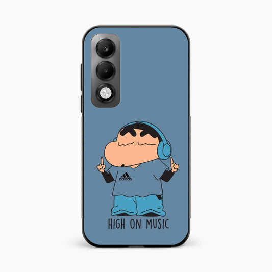 Shinchan High On Music Oppo K13x 5G Back Cover