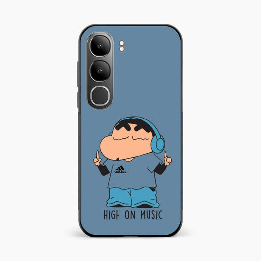Shinchan High On Music Vivo Y31 5G Back Cover