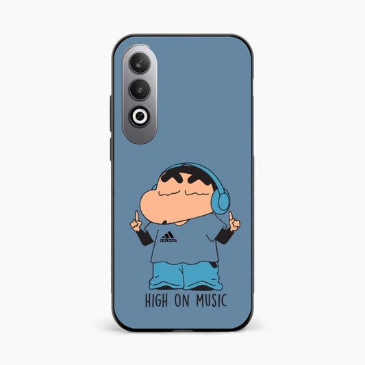 Shinchan High On Music Oppo K12x 5G Back Cover