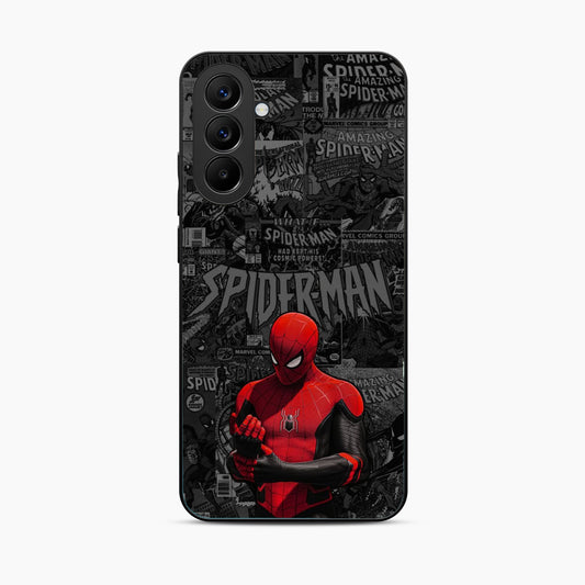 Spider Man Black Theme Samsung A57 5g Back Cover