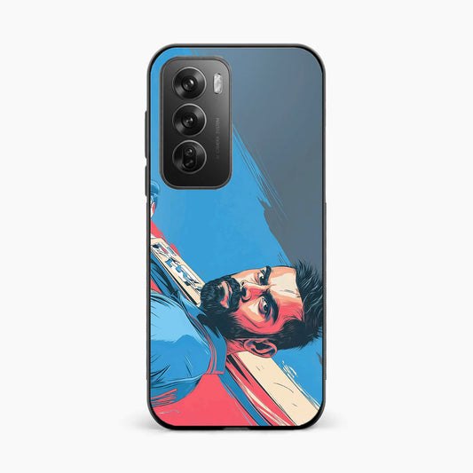 Virat Kohli Art Oppo Reno 12 5G Back Cover