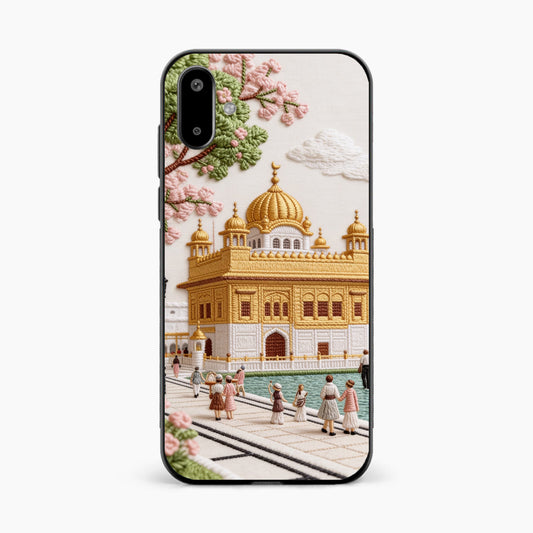 Golden Temple Blossom Premium Samsung M07 5g Back Cover