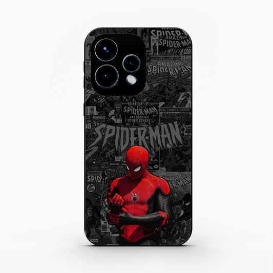 Spider Man Black Theme Oppo Reno 15 5G Back Cover