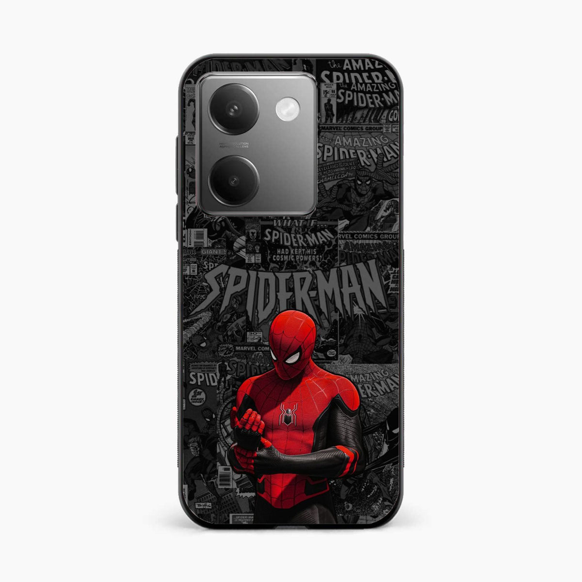 Spider Man Black Theme Vivo Y200 Pro 5G Back Cover