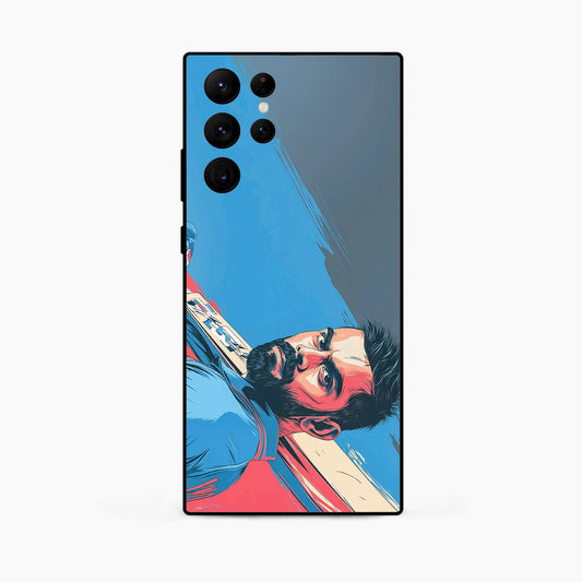 Virat Kohli Art Samsung S25 Ultra Back Cover
