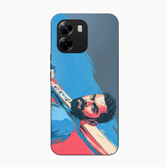 Virat Kohli Art Oppo A6x 5G Back Cover