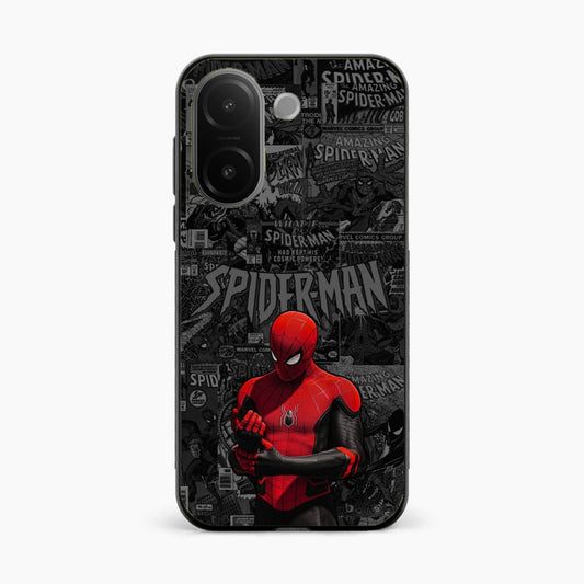 Spider Man Black Theme Vivo V60e 5G Back Cover